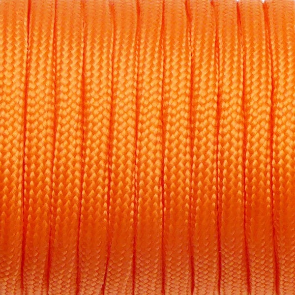 Paracord Rope 30m /100ft Orange 4mm Carousel 2