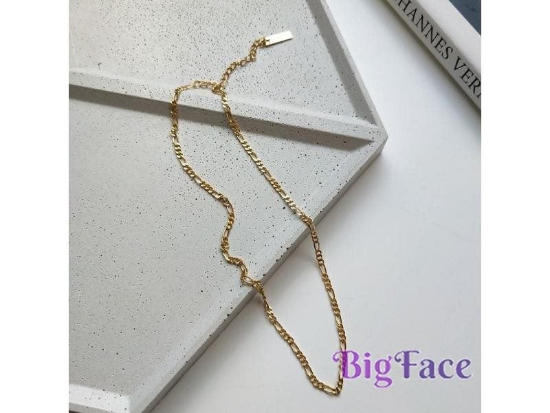 925 Sterling Silver 37cm Irregular Chain Necklace For Women Charms Jewelry Carousel 2