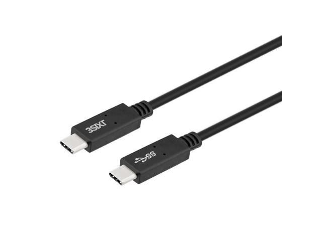 3SIXT Charge & Sync Cable USB-C to USB-C PD 1M - Black Carousel 2