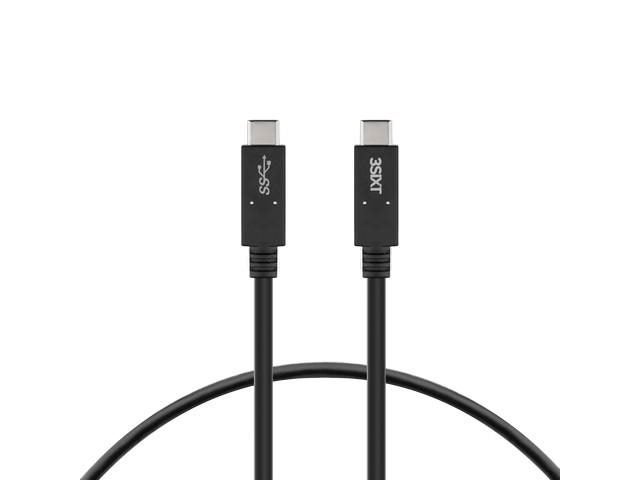 3SIXT Charge & Sync Cable USB-C to USB-C PD 1M - Black Carousel 3