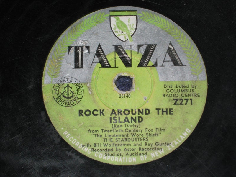 NZ The Stardusters Rock Around the Island 1956 TANZA Z271 with Bill Wolfgram Carousel 2