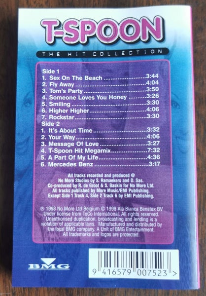 T-SPOON - THE HIT COLLECTION (CASSETTE) Carousel 1