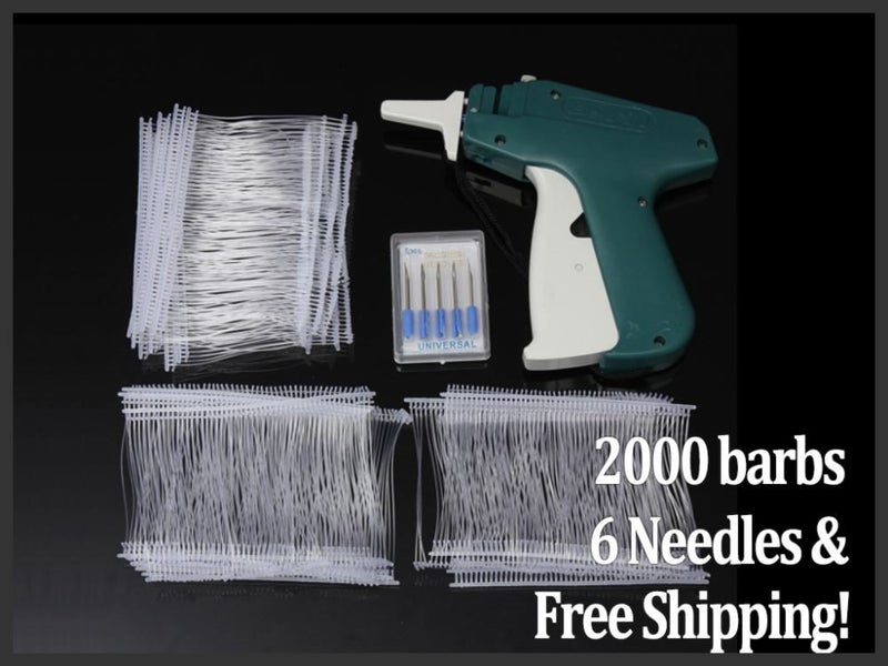 Label Tag gun +6 Needles +2000 barbs,Free Shipping Carousel 1