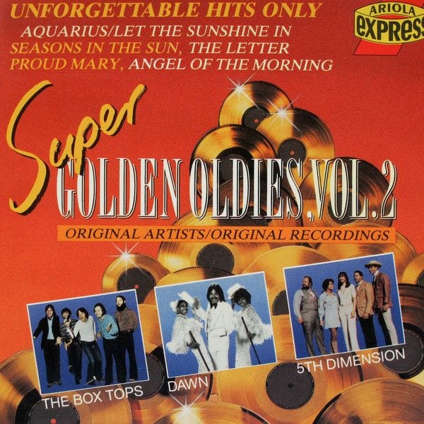 VARIOUS - SUPER GOLDEN OLDIES VOL.2 (CASSETTE) Carousel 1
