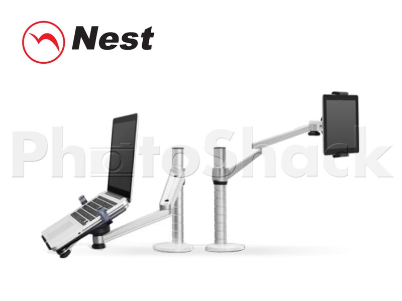 Desktop Mount for Tablet / iPad NTDM1S - Silver Carousel 1