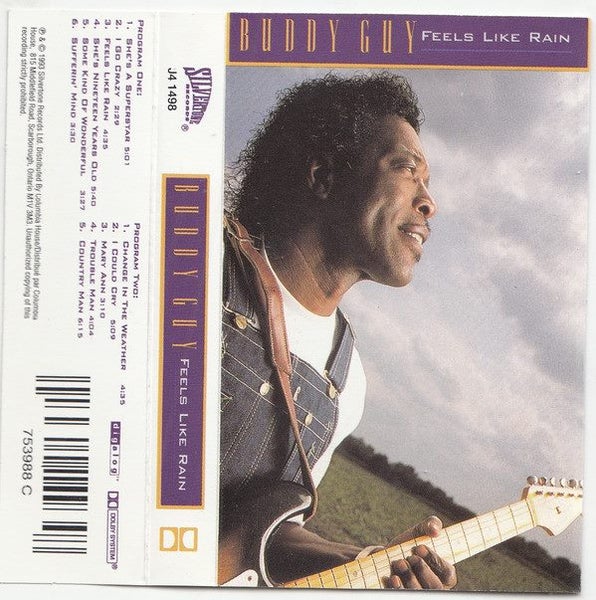 BUDDY GUY - FEELS LIKE RAIN (CASSETTE) Carousel 1