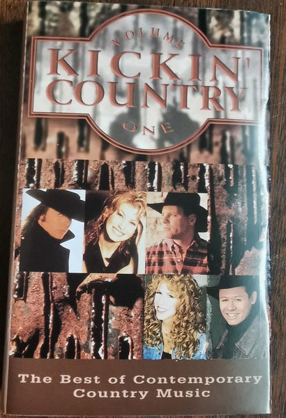 VARIOUS - KICKIN' COUNTRY VOL. ONE (CASSETTE) Carousel 2