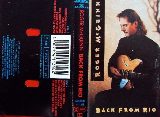 ROGER MCGUINN - BACK FROM RIO (CASSETTE) Carousel 1