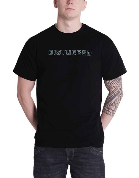 Disturbed T Shirt I Am A Disturbed One Band Logo new Official Mens Black Carousel 1