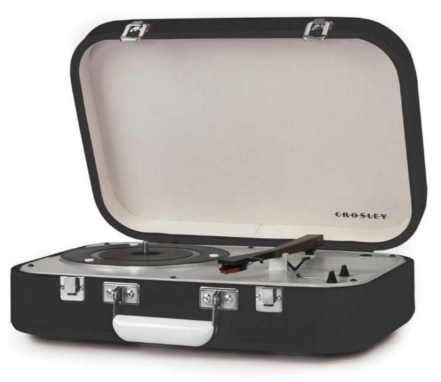 Crosley Coupe 3-Speed Bluetooth Portable Turntable Carousel 1