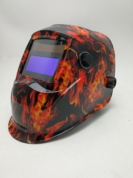Welding Helmet 2 SENSOR - Fire Warrior $1 RESERVE Carousel 1
