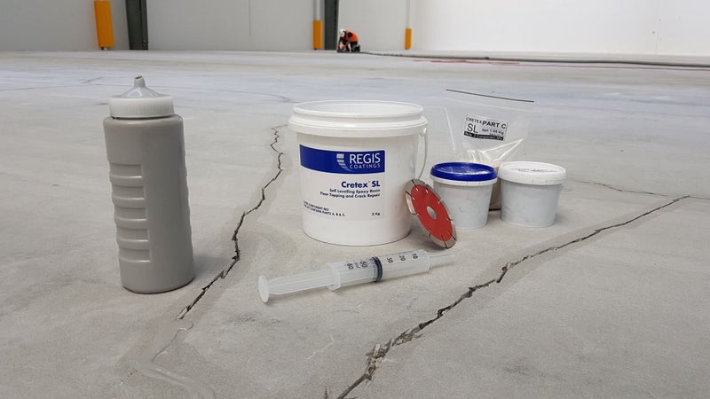 Cretex SL 6kgs - Concrete Crack Repair Epoxy Resin Carousel 3