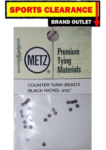 Metz Countersunk Beads Black XS. WHY PAY $9.20 Carousel 1