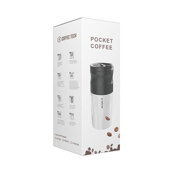 COFFEE TECH POCKET COFFEE GEN 1 - White Carousel 2
