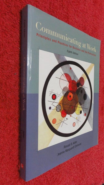 Communicating At Work 8th Edition - (B) Carousel 1