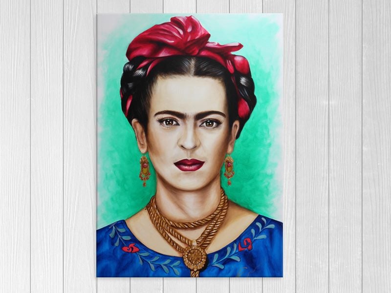 Frida Kahlo - Pop Art - Graffiti Art - Woman - Art Prints Carousel 1