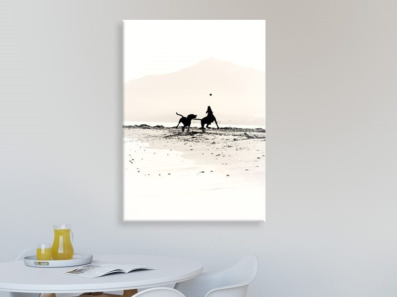 Beach Dogs - Contemporary Art - Animal - Art Prints Carousel 2