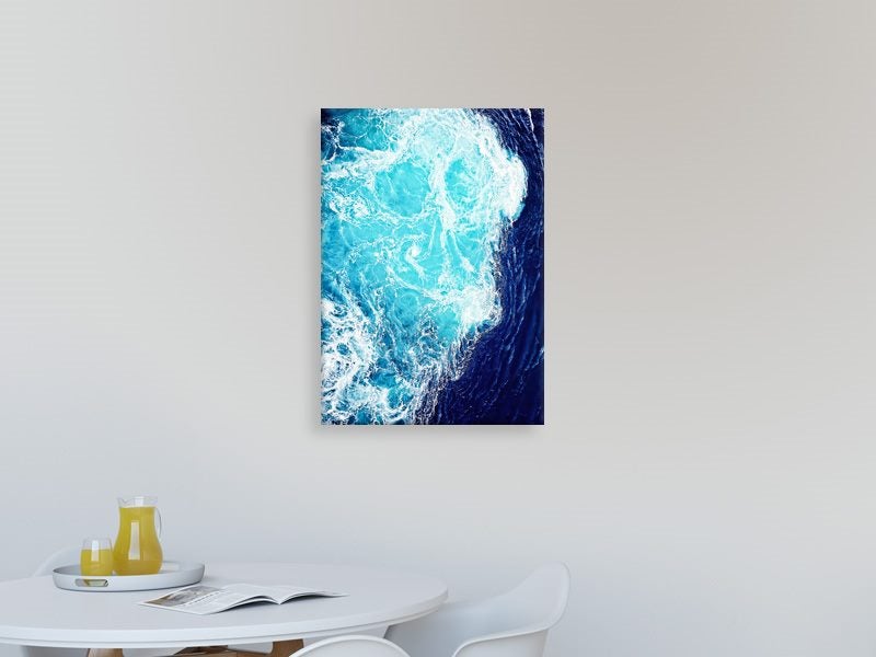Blue Ocean Waves - Contemporary - Seascape - Art Prints Carousel 2