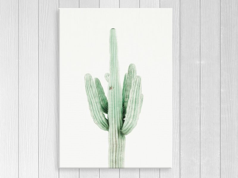Green - Contemporary Art - Saguaro - Desert - Art Prints Carousel 1