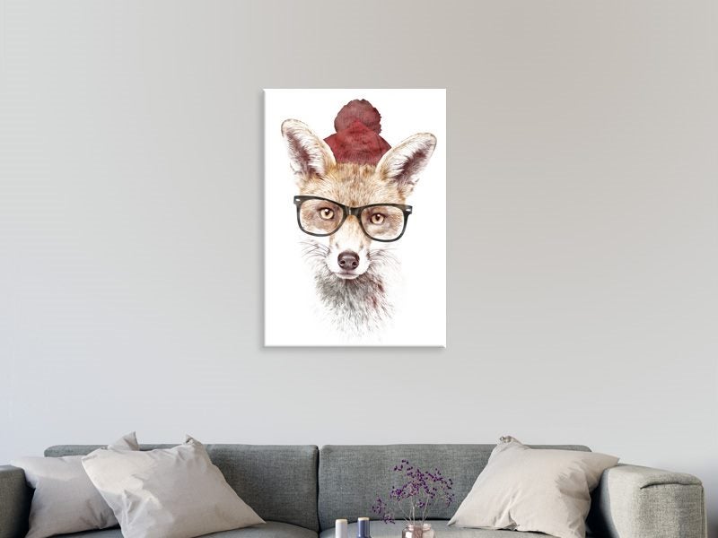 Fox - Pop Art - Winter - Contemporary - Animal - Art Prints Carousel 2
