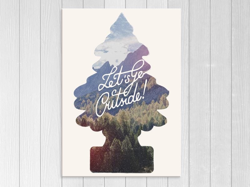Contemporary - Pine Tree - Scandi - Typography - Art Prints Carousel 1