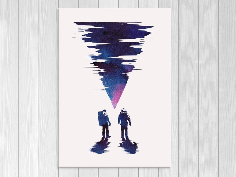 Space - Pop Art - Geometric - Contemporary - Art Prints Carousel 1