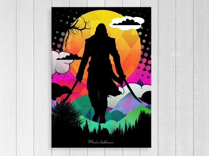 Pop Art - Kids Art - Assassin's Creed - Colourful - Artwork Carousel 1