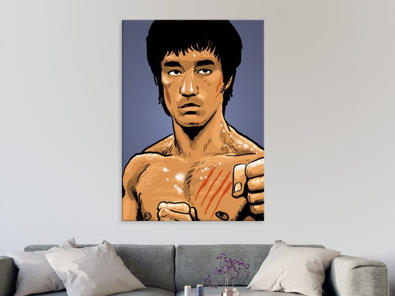 Pop Art - Bruce Lee - Movies - Graffiti Art - Art Prints - Wall Art Carousel 2