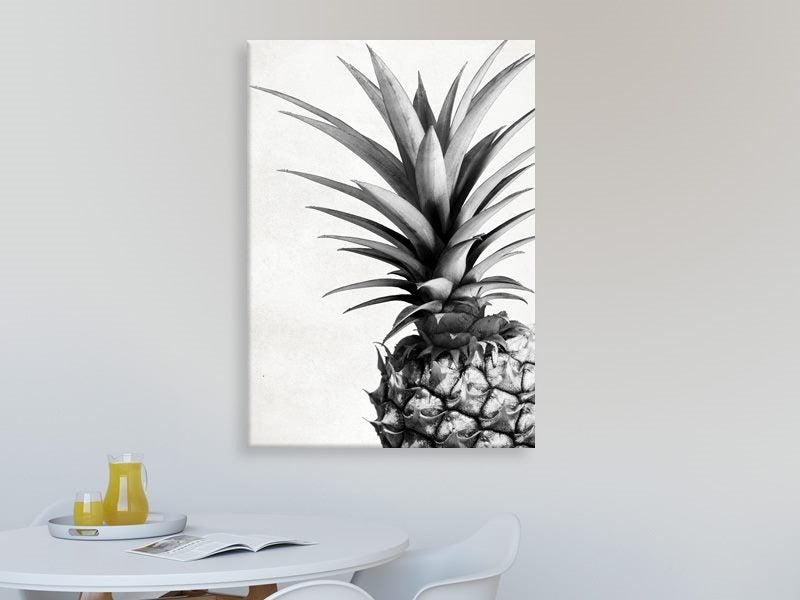 Black And White - Contemporary Art - Pineapple - Wall Art - Art Prints Carousel 2