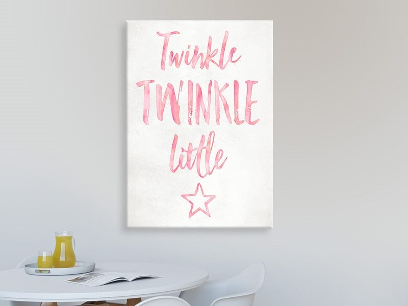 Nursery, Kids Art - Pink Typography - Contemporary Art - Art Prints Carousel 2