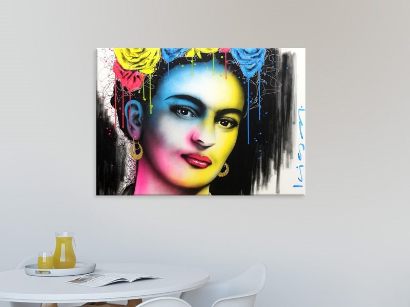 Frida Kahlo - Pop Art - Mexican - Graffiti Art - Wall Art - Art Prints Carousel 2
