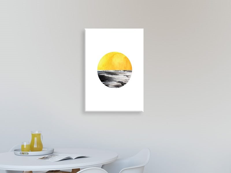 Sunset - Geometric - Contemporary - Scandinavian - Wall Art - Art Prints Carousel 2