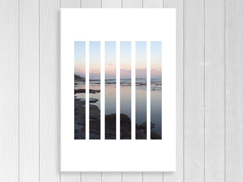 Geometric - Seascape - Contemporary Art - Wall Art - Art Prints Carousel 1