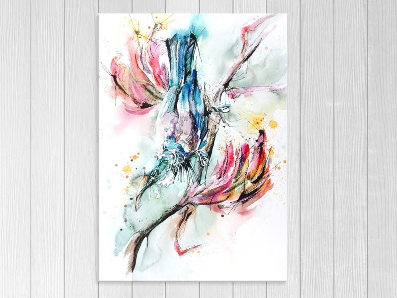 Tui Bird - Contemporary Art - New Zealand - Bird Art - Artwork - Art Prints Carousel 1