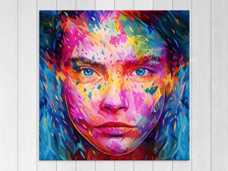 Woman - Pop Art - Cara Delevingne - Graffiti Art - Wall Art - Art Prints Carousel 1