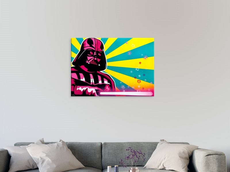 Pop Art - Star Wars - Darth Vader - Colourful - Graffiti - Wall Art - Art Prints Carousel 2