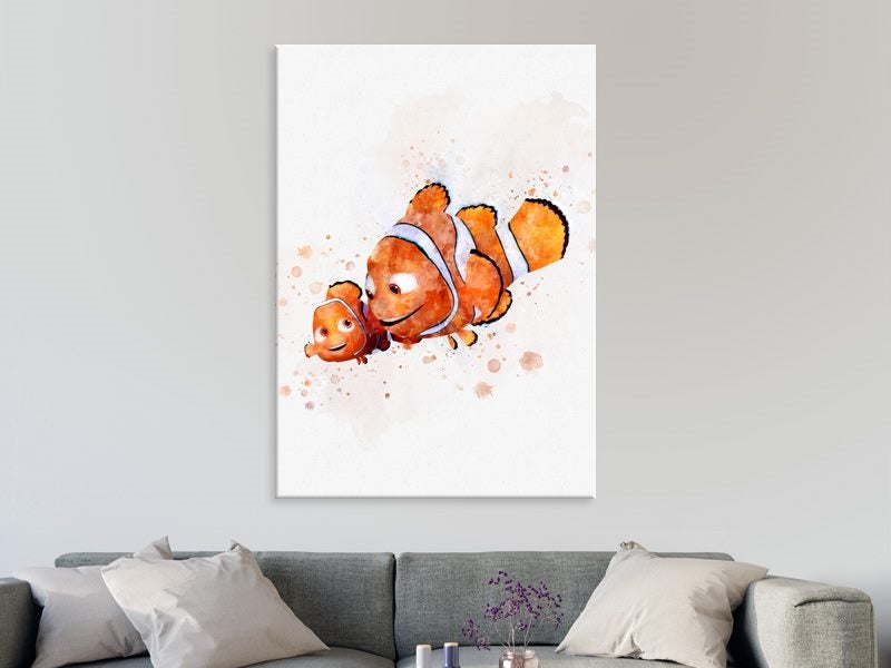 Disney - Pop Art - Nemo - Fish - Kids, Nursery Art - Wall Art - Art Prints Carousel 2