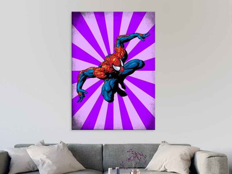 Marvel - Pop Art - Spiderman - Superhero - Kids Art - Wall Art - Art Prints Carousel 2