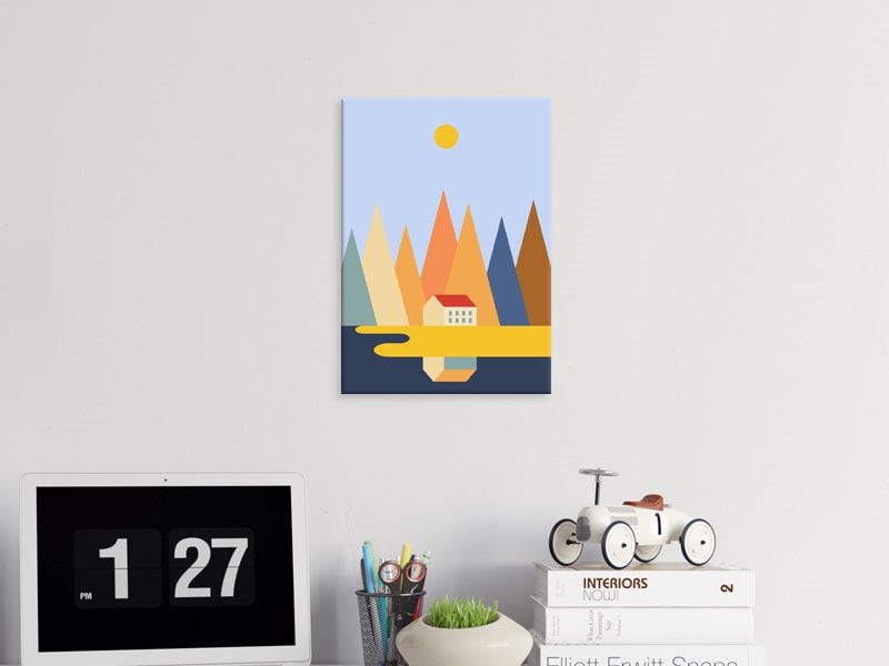 Pop Art - Landscape - Geometric - Mountains - Graffiti Art - Art Prints Carousel 2