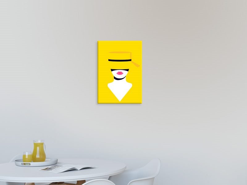 Pop Art - Lady - Woman - Abstract - Yellow - Graffiti - Wall Art - Art Prints Carousel 2
