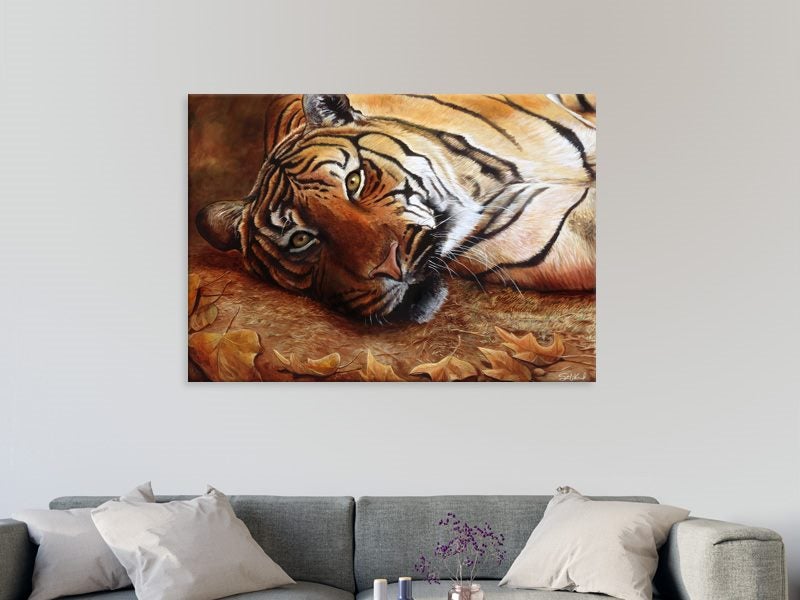 Tiger - Contemporary Art - Animal - Wall Art - Artwork - Art Prints Carousel 2