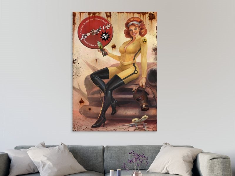 Woman - Vintage Print - Retro - Pop Art - Poster - Wall Art - Art Prints Carousel 2
