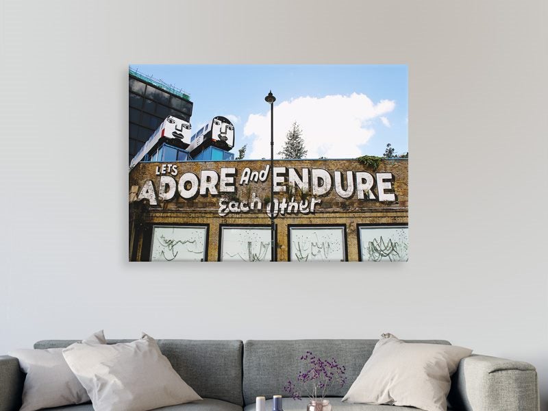 Graffiti Art - Street Art - Typography - White - Pop Art - Wall Art - Art Prints Carousel 2