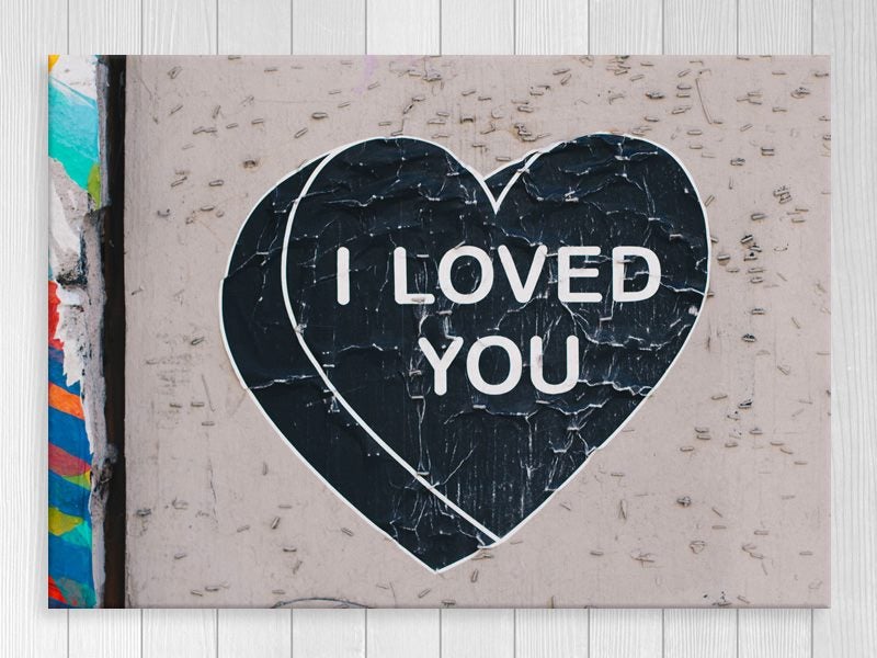 Graffiti Art - Heart - Black - Typography - Pop Art - Wall Art - Art Prints Carousel 1