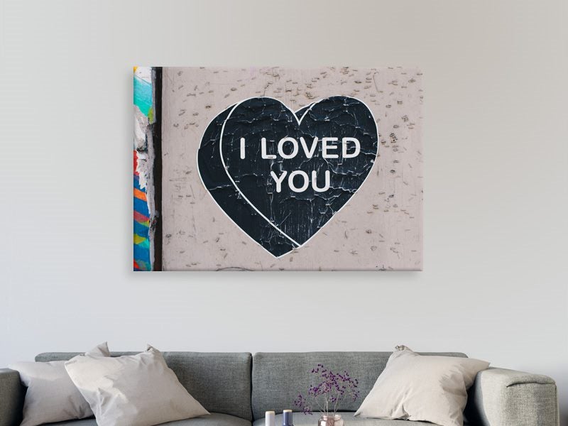 Graffiti Art - Heart - Black - Typography - Pop Art - Wall Art - Art Prints Carousel 2