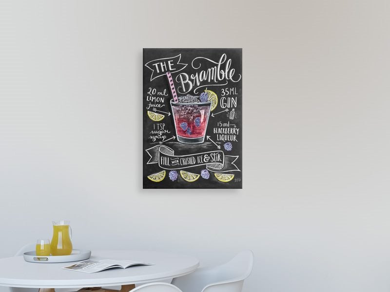 Kitchen Art - Chalk - Bramble - Contemporary Art - Wall Art - Art Prints Carousel 2