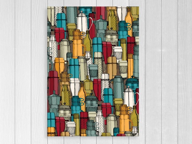 Coffee - Contemporary Art - Colourful - Wall Art - Artwork - Art Prints Carousel 1