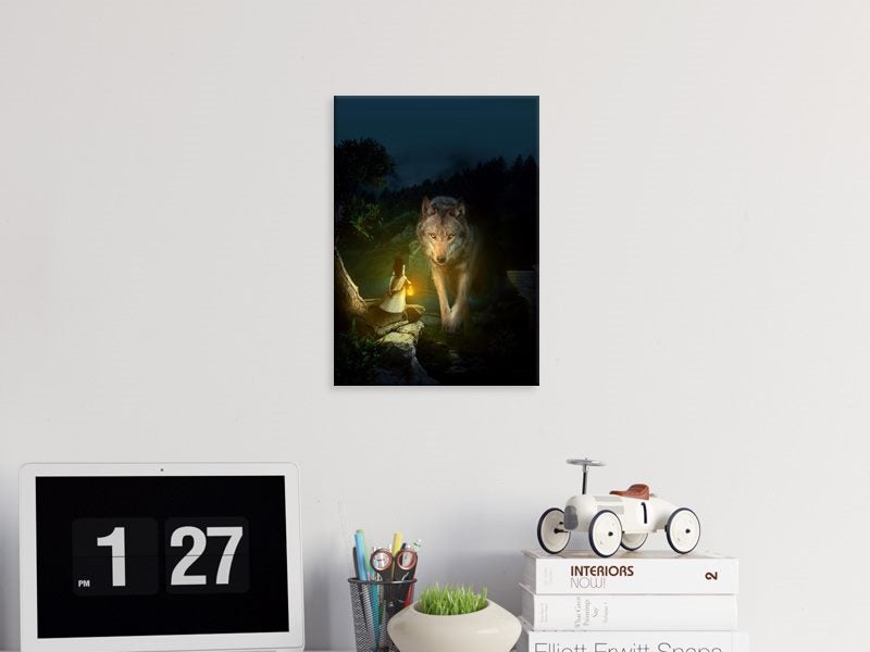 Wolf - Lady - Contemporary Art - Animal - Art Prints Carousel 2