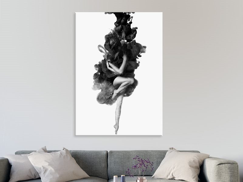 Space - Black And White - Abstract - Contemporary - Artwork Carousel 2