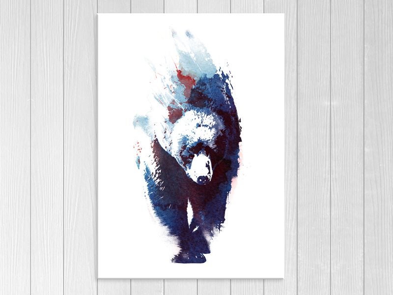 Bear - Pop Art - Abstract - Animal - Graffiti - Art Prints Carousel 1